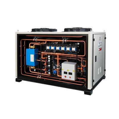 Электроснабжение 380V3Ph50Hz Водоохлаждаемый чиллер Принцип работы Обзор для диапазона температуры окружающей среды 545 градусов Цельсия